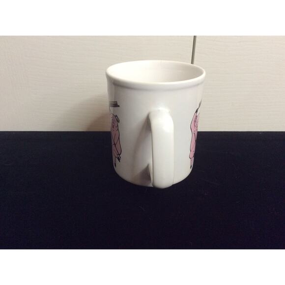 Kiln Craft S.H.O. Dancing Chorus Line Pig Coffee Tea Coco Mug Cup - Picture 5 of 7